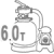 6 056 л/год