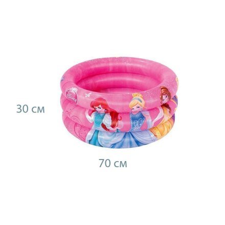 Детский надувной бассейн BestWay 91046 «Принцессы»,  70 х 30 см - 5