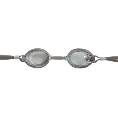 Детские очки для плавания Intex 55683: M (8+) 55 см, серые - 1