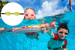 Детские очки для плавания Intex 55608: M (8+) 55 см,  желтые - 7