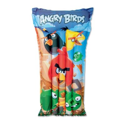 Надувной матрасик Bestway 96104 «Angry Birds», 119 х 61 см - 1