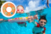 Дитяче надувне коло для плавання Bestway 91103 «Немо» 51 см - 4