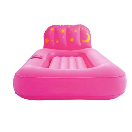 Детская надувная кровать с проэктором Bestway 67496, розовая, 132 х 76 х 46 - 3