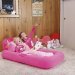 Детская надувная кровать с проэктором Bestway 67496, розовая, 132 х 76 х 46 - 2