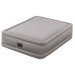 Двухспальная надувная велюровая кровать Intex 64468, бежевая, встроенный электронасос, 152 х 203 х 51 см - 1