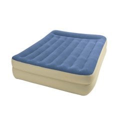 Надувная кровать Intex 67714, синяя, 152 х 203 х 47 см