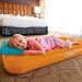 Надувной матрас односпальный с подушкой Intex 66801, оранжевый, для детей 88 х 157 х 18 см - 2