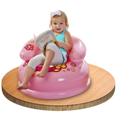Детское надувное кресло Intex 48508 «Hello Kitty», 66 х 42 см, розовое - 2