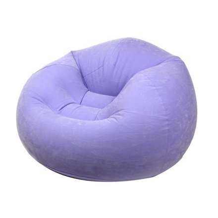 Надувное кресло мешок Intex 68569, 107 х 104 х 69 см, фиолетовое - 1