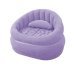 Велюрове надувне крісло Intex 68563, фіолетове, 91 х 102 х 65 см - 2