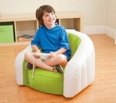 Дитяче крісло надувне Intex 68597, зелене - 5