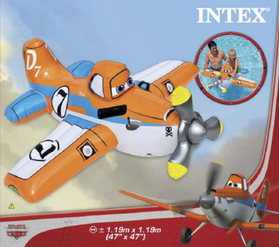 Надувний плотик Intex 57532 «Літак», 119 х 119 см - 8