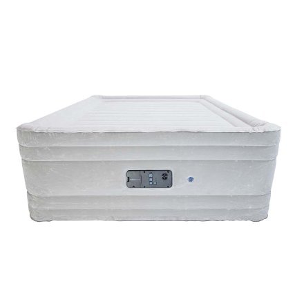Надувная кровать Bestway 67570, белая, встроенный электронасос, 152 х 203 х 56 см. Двухспальная - 2