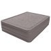 Велюровая надувная кровать Intex 67954, бежевая, встроенный электронасос, 152 х 203 х 51 см - 1