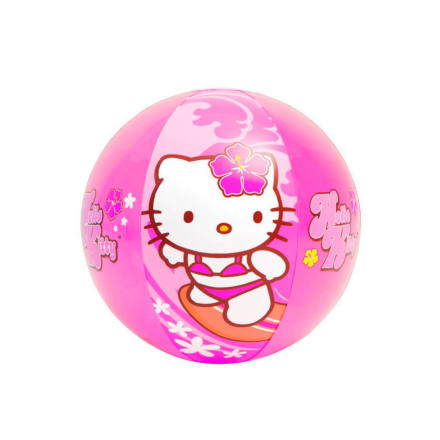 Надувний м\'яч Intex 58026 Hello Kitty для гри на воді, 51 см - 1