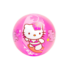 Надувной мяч Intex 58026 «Hello Kitty» для игры на воде, 51 см