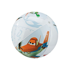 Надувной мяч Intex 58058 «Самолеты» для игры на воде, 61 см