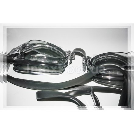Детские очки для плавания Intex 55683: M (8+) 55 см, серые - 6