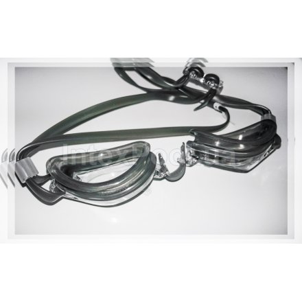 Детские очки для плавания Intex 55683: M (8+) 55 см, серые - 7