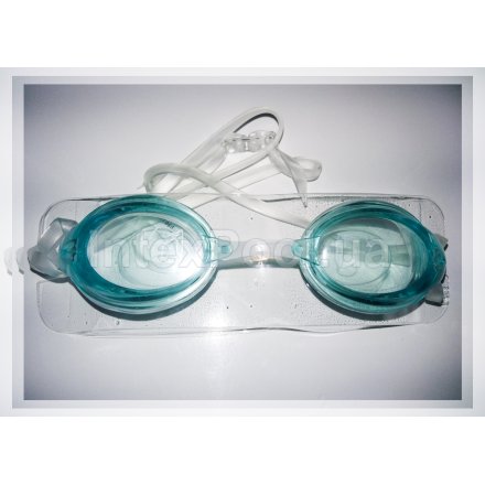 Детские очки для плавания Intex 55683: M (8+) 55 см, голубые - 2