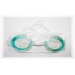 Детские очки для плавания Intex 55683: M (8+) 55 см, голубые - 3