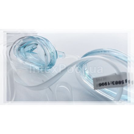 Детские очки для плавания Intex 55683: M (8+) 55 см, голубые - 6