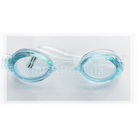 Детские очки для плавания Intex 55683: M (8+) 55 см, голубые - 7