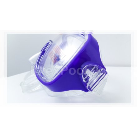 Маска для плавания Intex 55976: M (8+) 55 см, фиолетовая - 8