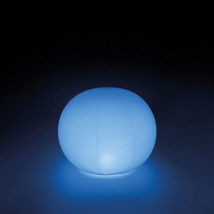 Светодиодная декоративная подсветка, фонарь Intex 68695 «Глобус» надувной, плавающий, новый.  Работает от аккумулятора. - 4