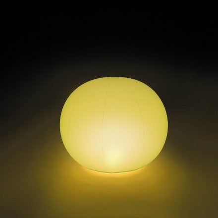 Светодиодная декоративная подсветка, фонарь Intex 68695 «Глобус» надувной, плавающий, новый.  Работает от аккумулятора. - 9
