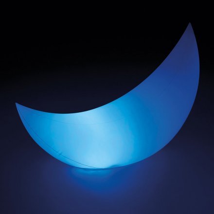 Светодиодная декоративная подсветка, фонарь Intex 68693 «Полумесяц» надувной, плавающий. Работает от аккумулятора. - 2