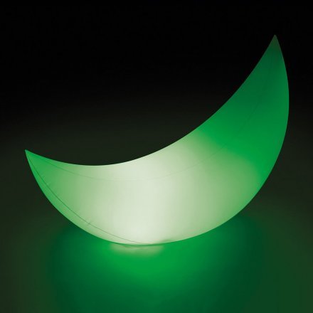 Светодиодная декоративная подсветка, фонарь Intex 68693 «Полумесяц» надувной, плавающий. Работает от аккумулятора. - 3