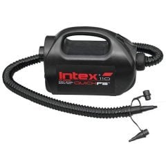 Электрический насос для надувания Intex 68609 от сети, прикуривателя (220-240 V, 12 V, 1 100 л/мин)
