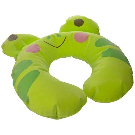 Дитяча надувна подушка Intex 68678 «Жаба», зелений - 4