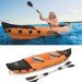 Двухместная надувная байдарка (каяк) Bestway 65077 Lite-Rapid X2 Kayak, 321 см x 88 см, оранжевая (весла) - 5