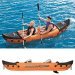 Двухместная надувная байдарка (каяк) Bestway 65077 Lite-Rapid X2 Kayak, 321 см x 88 см, оранжевая (весла) - 4
