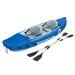 Двухместная надувная байдарка (каяк) Bestway 65077 Lite-Rapid X2 Kayak, 321 см x 88 см, с веслами, синяя - 6