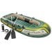 Трехместная надувная лодка Intex 68380 Seahawk 3 Set, 295 х 137 см,  (весла, ручной насос). 3-х камерная - 1