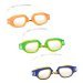 Дитячі окуляри для плавання Bestway 21003, розмір S (3+), обхват голови ≈ 48-52 см, зелені - 3