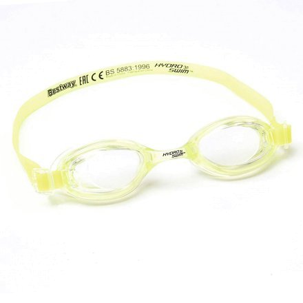 Дитячі окуляри для плавання Bestway 21045, розмір S (3+), обхват голови ≈ 48-52 см, зелені - 1