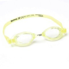 Детские очки для плавания Bestway 21045, размер S (3+), обхват головы ≈ 48-52 см, зеленые