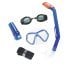 Набір 5 в 1 для плавання Bestway 24031 (маска, окуляри: розмір S, (3+), обхват голови ≈ 50 см, трубка, кейс та сумка), синій - 1