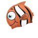 Шапочка для плавання Bestway 26025 «Рибка», розмір S, (3+), обхват голови ≈ 48-52 см, (21 х 17, 5 см), оранжевий - 1