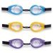 Детские очки для плавания Intex 55602, размер S (3+), обхват головы ≈ 48-52 см, голубые - 4
