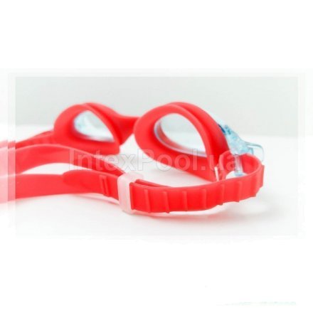 Детские очки для плавания Intex 55693, размер S (3+), обхват головы ≈ 48-52 см, красные - 5