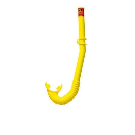 Трубка для плавания Intex 55922, S (3+), желтая - 1
