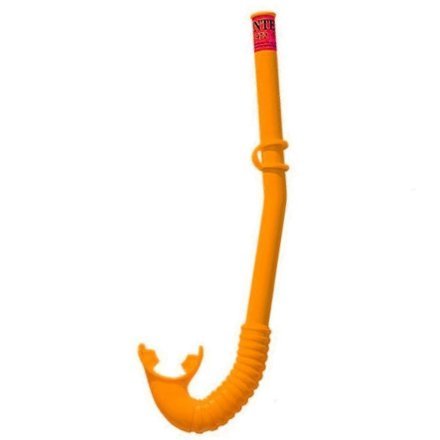 Трубка для плавания Intex 55922, S (3+), оранжевая - 2