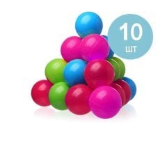 Дитячі кульки для сухого басейну InPool 48010, 10 шт