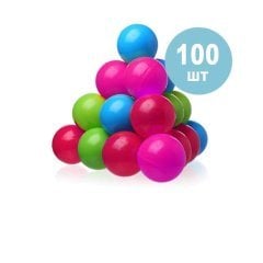 Детские шарики для сухого бассейна Intex 49602, 100 шт