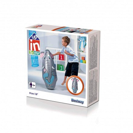 Надувная игрушка - неваляшка Bestway 52152 «Слон», 91 см - 5